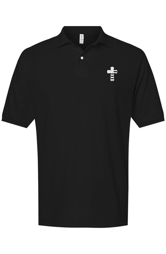 God N Country Cross Blended Polo